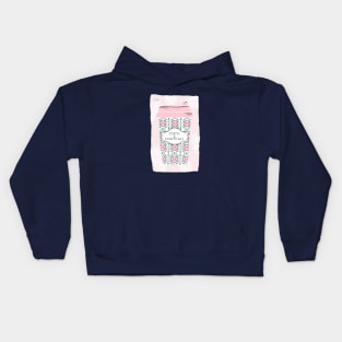 Coffee and Confidence Kids Hoodie